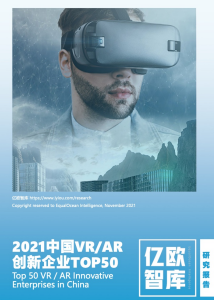 2021中国VR/AR创新企业TOP501