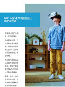 2021中国VR/AR创新企业TOP503