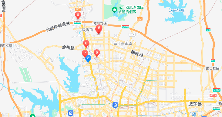 中南高科合肥北城长丰双凤开发区厂房