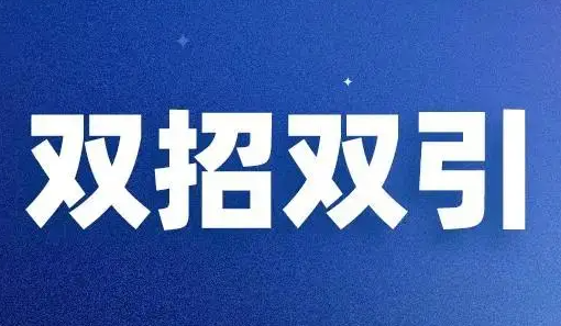 双招双引
