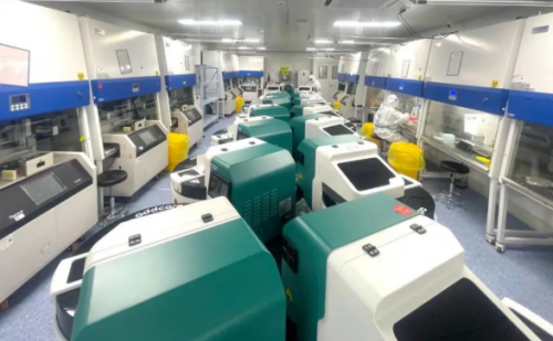 安徽首家国有企业核酸检测实验室正式投入使用