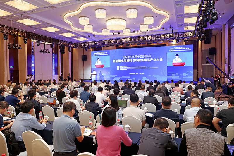2023第五届中国（淮北）新能源电池材料与功能化学品产业发展大会举行