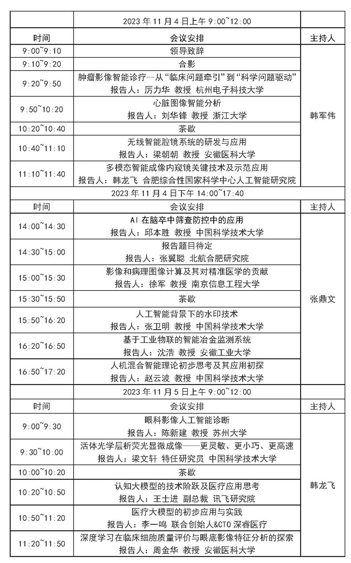 AI技术与医学智能化前沿交叉论坛