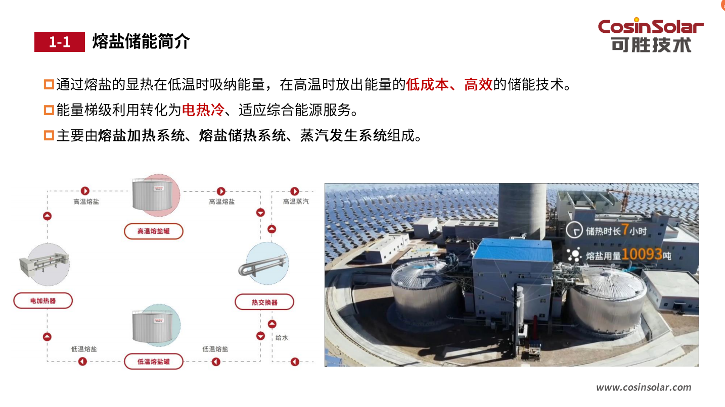 熔盐储能在低碳化能源转型中的应用场景分析