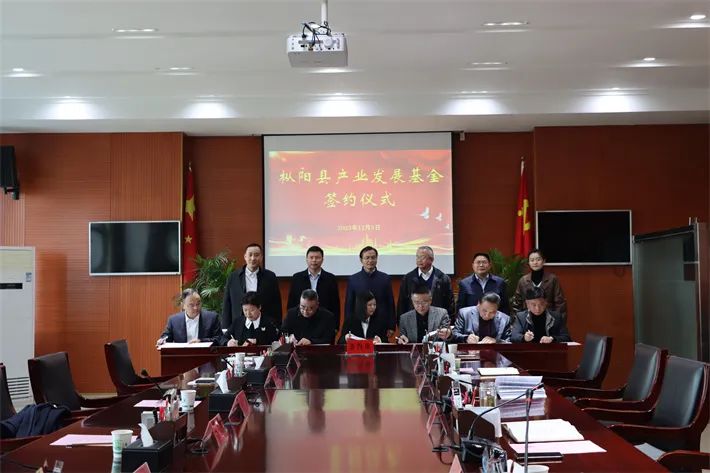 铜陵市枞阳县产业发展基金签约仪式举行