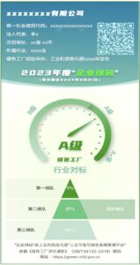 关于公布2023年度绿色制造名单及试点推行“企业绿码”有关事项的通知