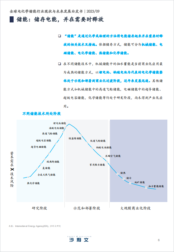 2023全球电化学储能行业现状与未来发展白皮书