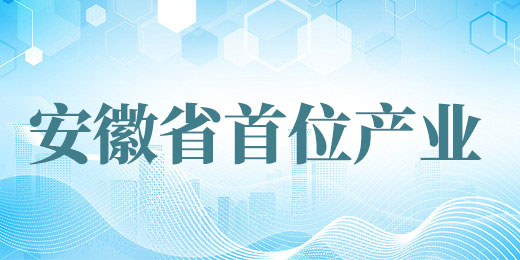安徽省首位产业