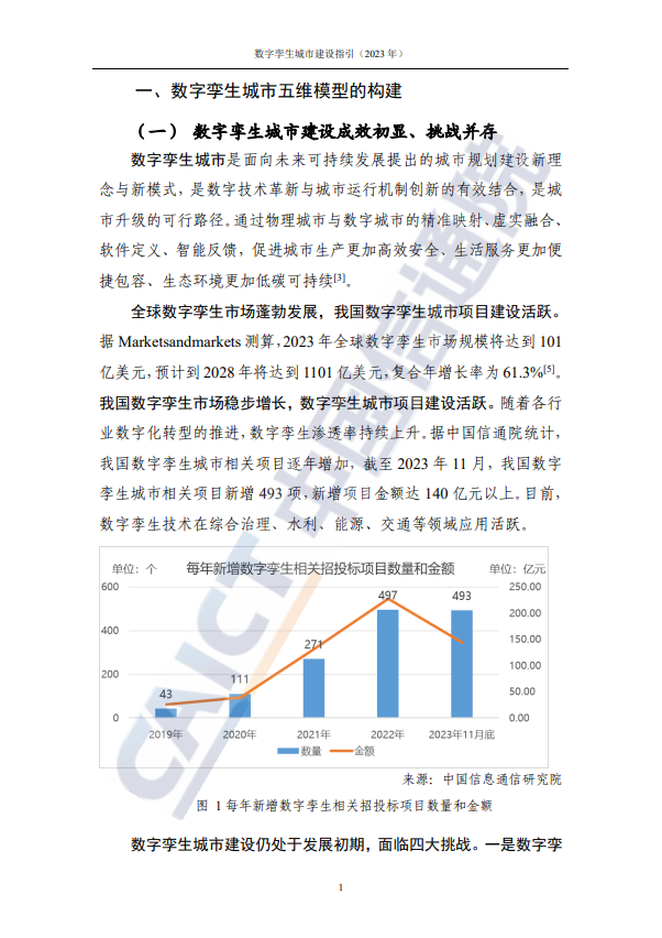 数字孪生城市建设指引报告(2023 年) 