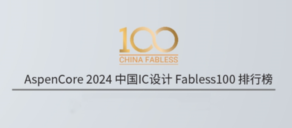 2024中国IC设计Fabless100榜单