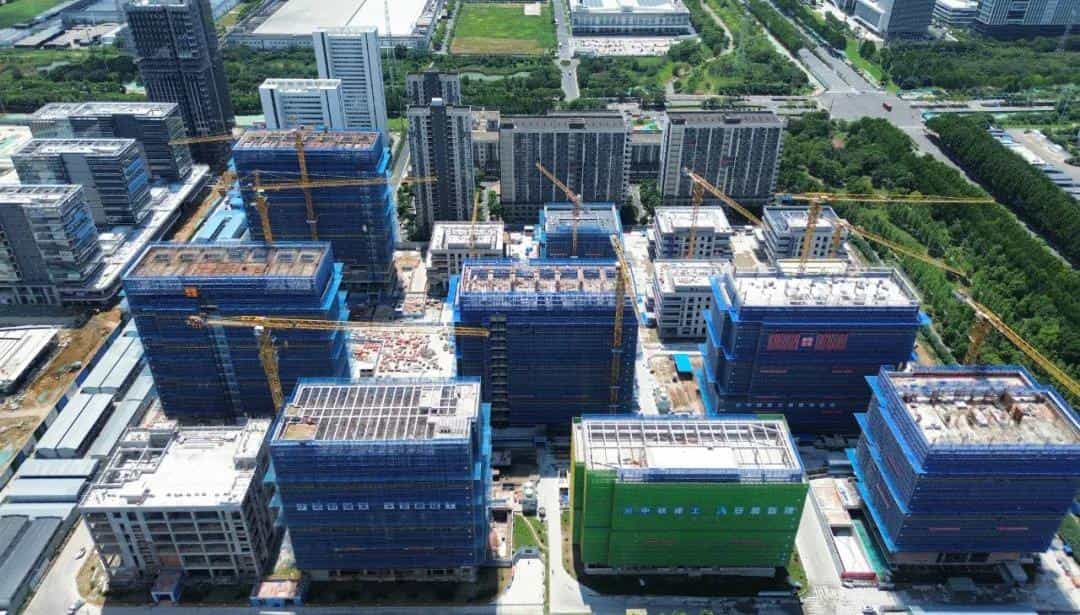 科大硅谷高新孵化园二期封顶