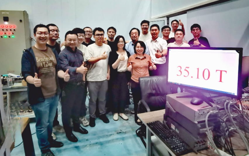 科学岛团队研制的全超导磁体实现35.1特斯拉稳态磁场