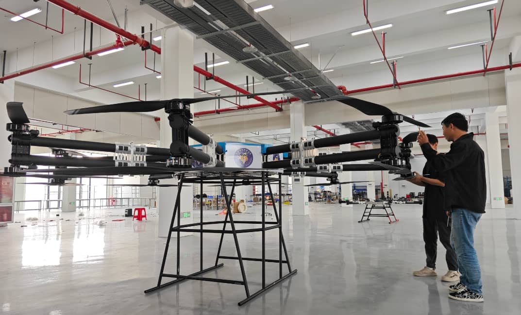 黄山造重载无人机完成交付！设计载重230公斤！
