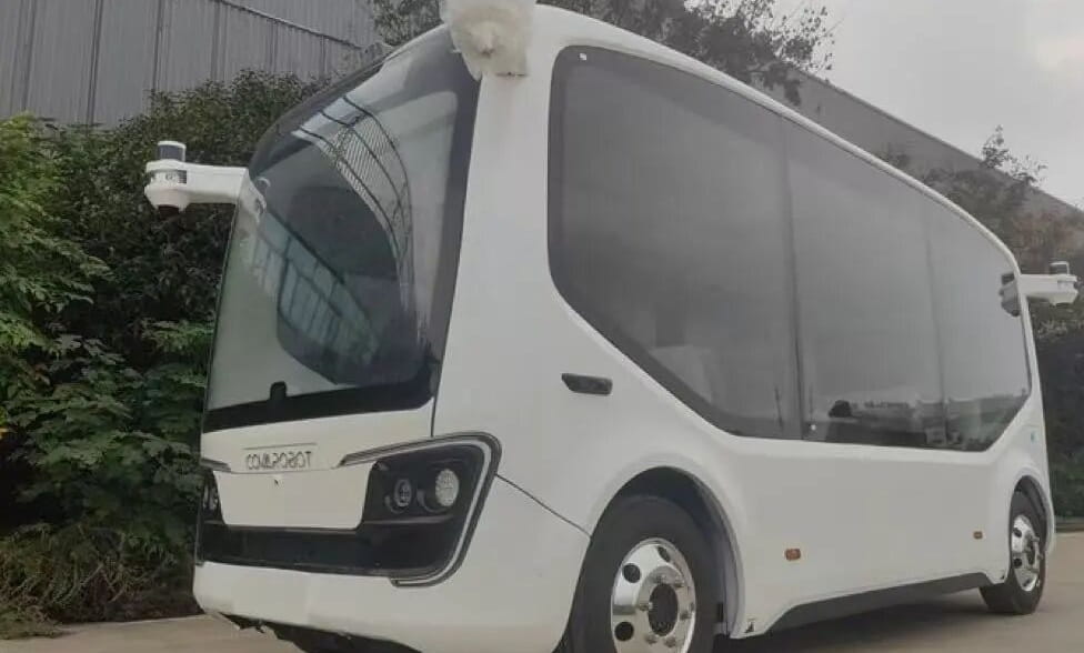 亳州首台纯电动无人驾驶公交诞生