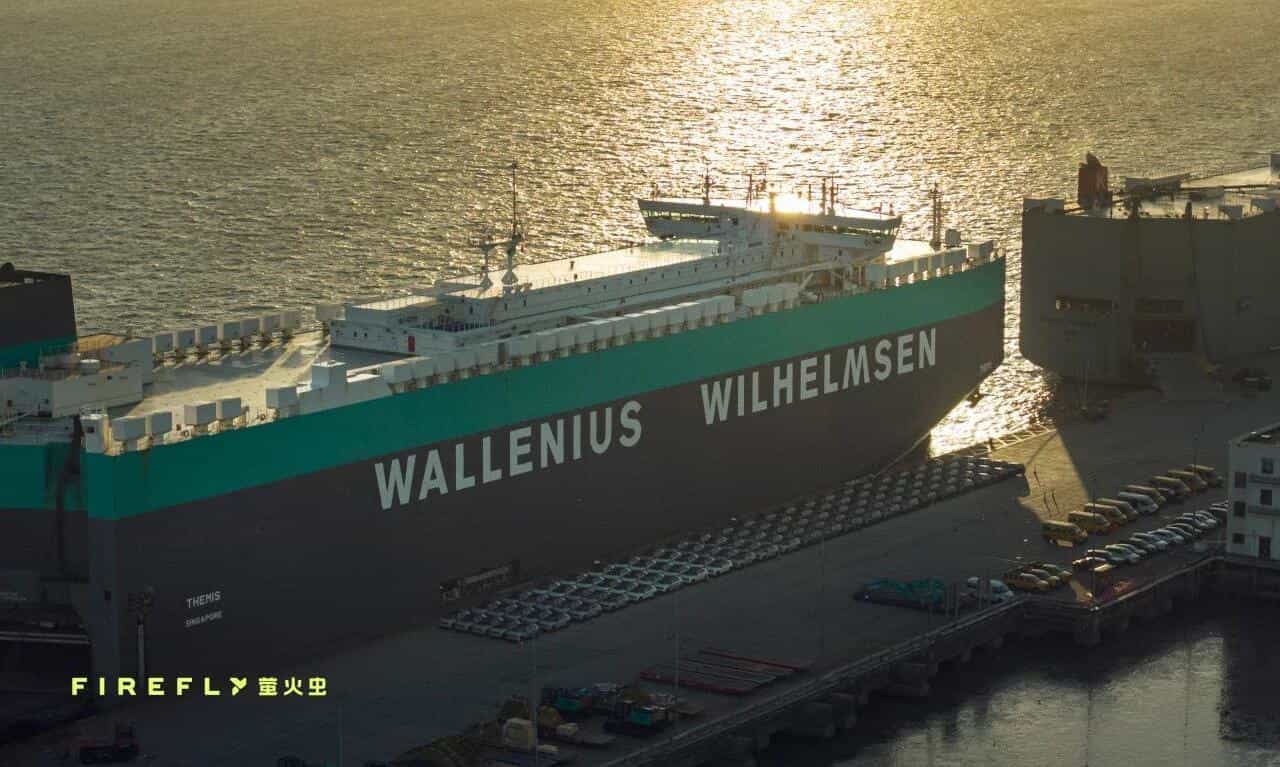 “合肥造”智能电动高端小车批量出口欧洲