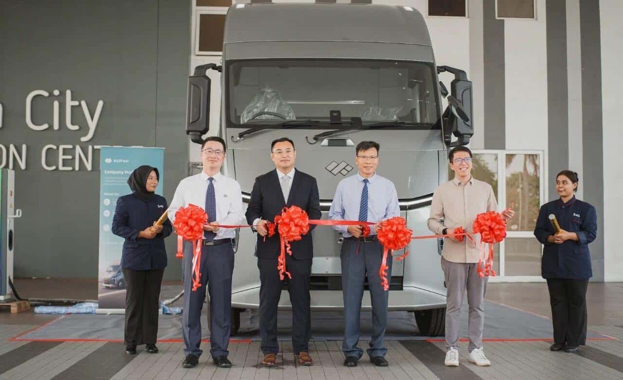 “合肥造”纯电重卡出海再落一子