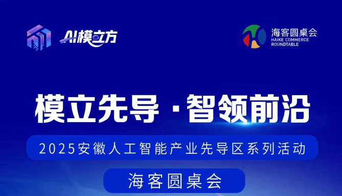 2025安徽人工智能产业先导区海客圆桌会