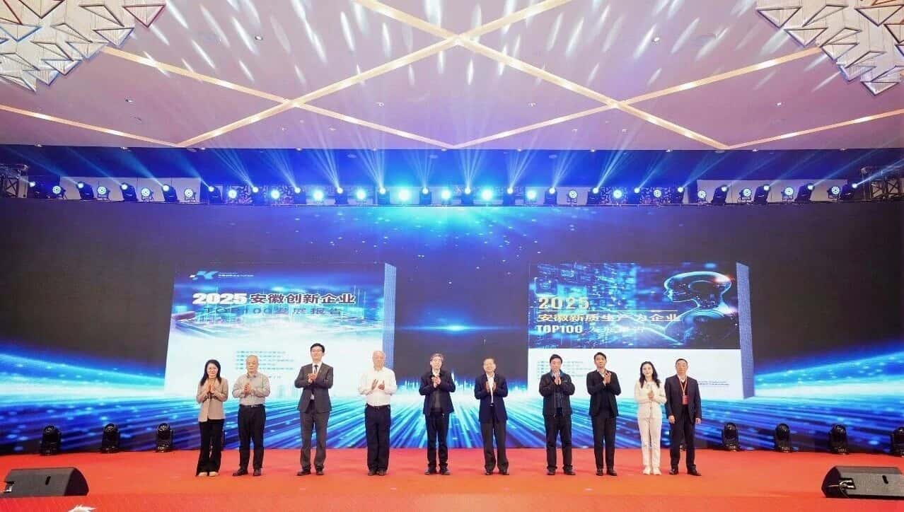 2025安徽新质生产力企业TOP100