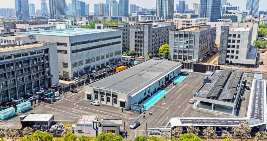 国家级车网互动规模化应用示范站投运