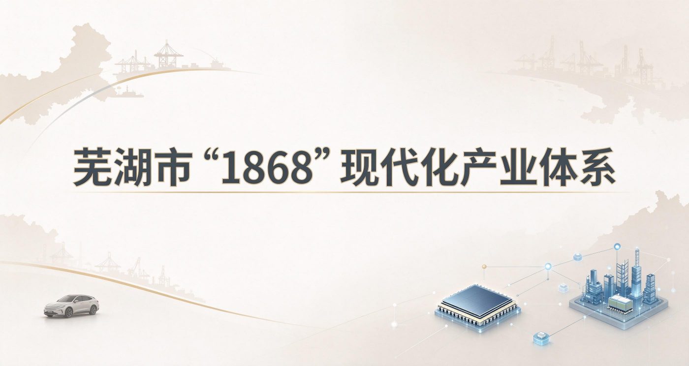 芜湖市“1868”现代化产业体系