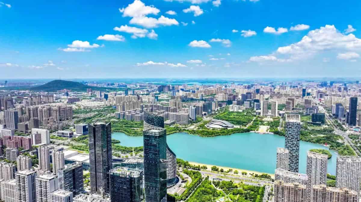 合肥天鹅湖文化商务区科产融合基地揭牌